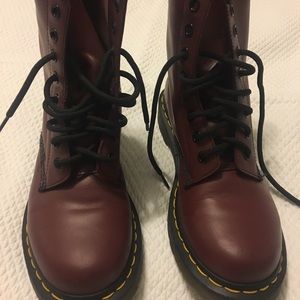 Dr Martens Red Boots